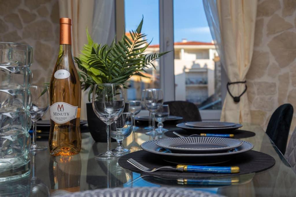 Penthouse Loft 5Min Palais Des Festivals And Beach Terrace View On Castle Cannes Luaran gambar