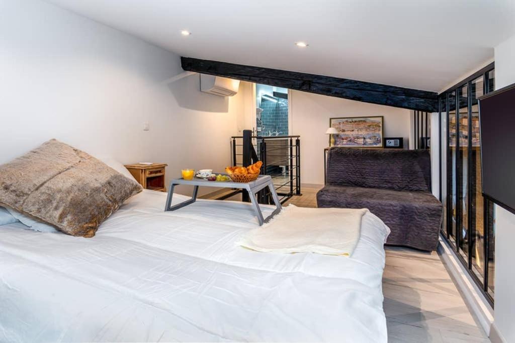 Penthouse Loft 5Min Palais Des Festivals And Beach Terrace View On Castle Cannes Luaran gambar