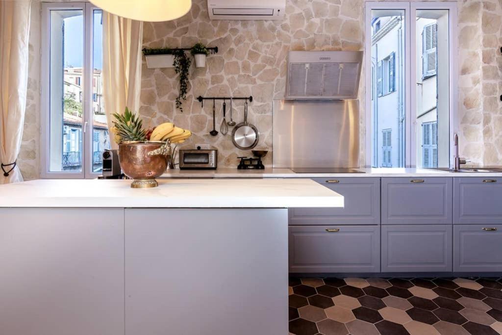 Penthouse Loft 5Min Palais Des Festivals And Beach Terrace View On Castle Cannes Luaran gambar